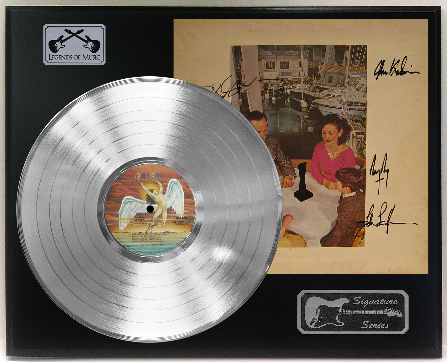 Led Zeppelin Platinum LP Record Limited Edition Reproduction