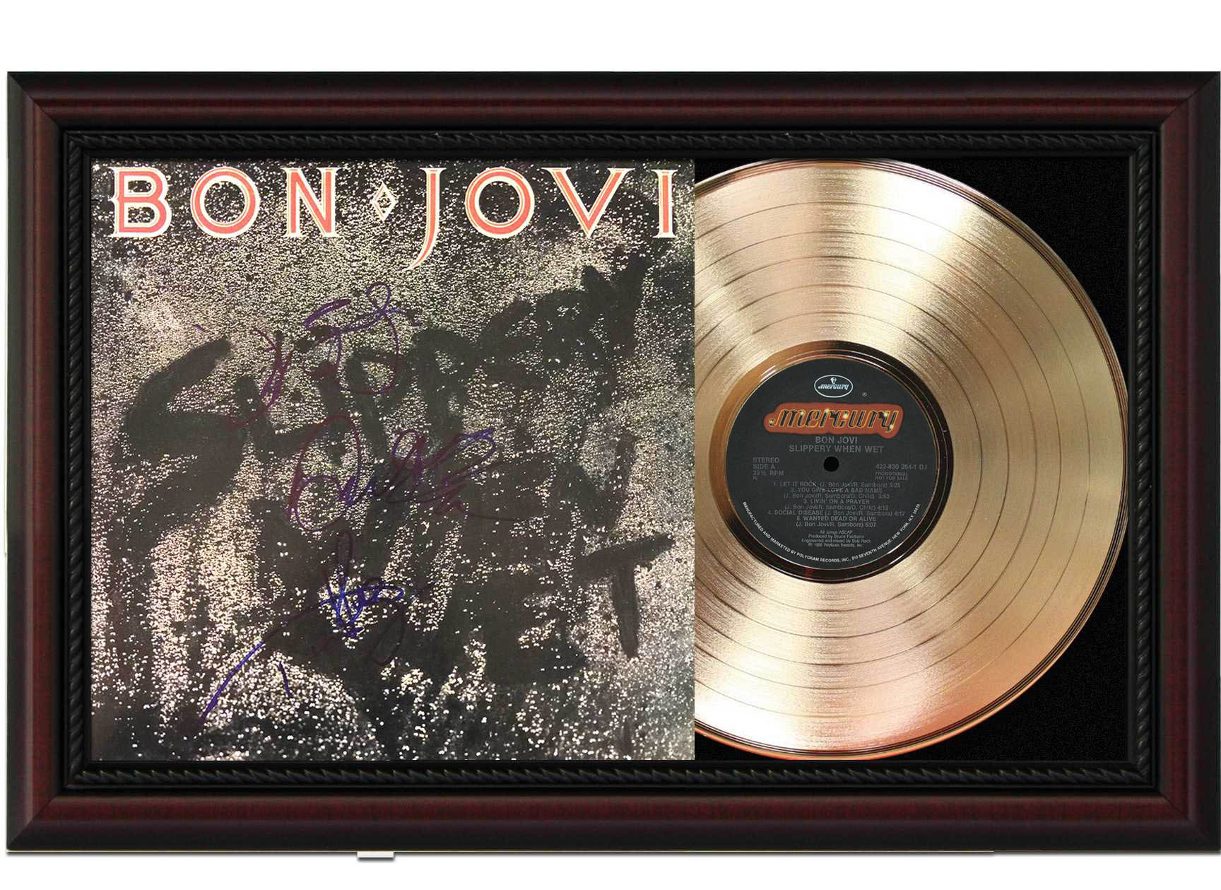 Bon Jovi – Slippery When Wet・US LP - 洋楽