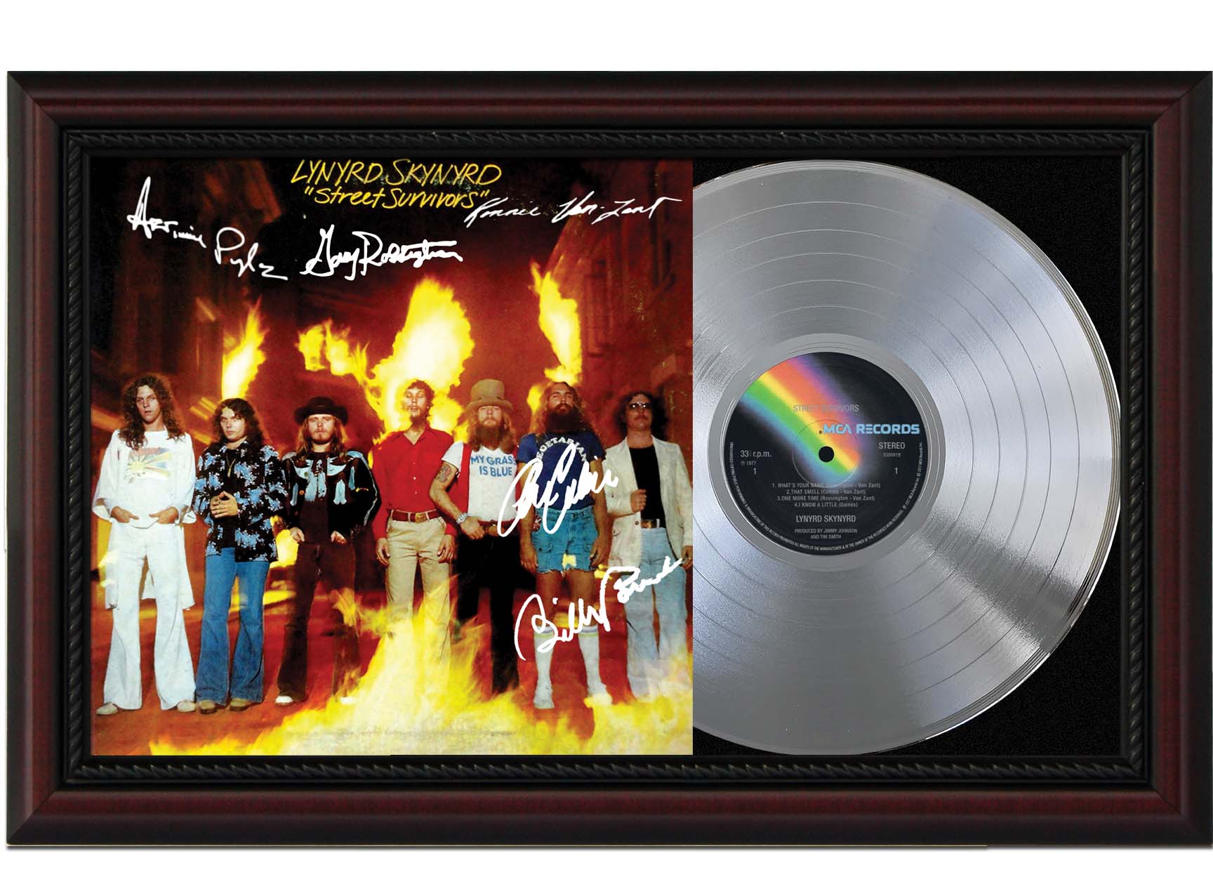 Lynyrd Skynyrd Street Survivors Cherrywood Signature Gold LP