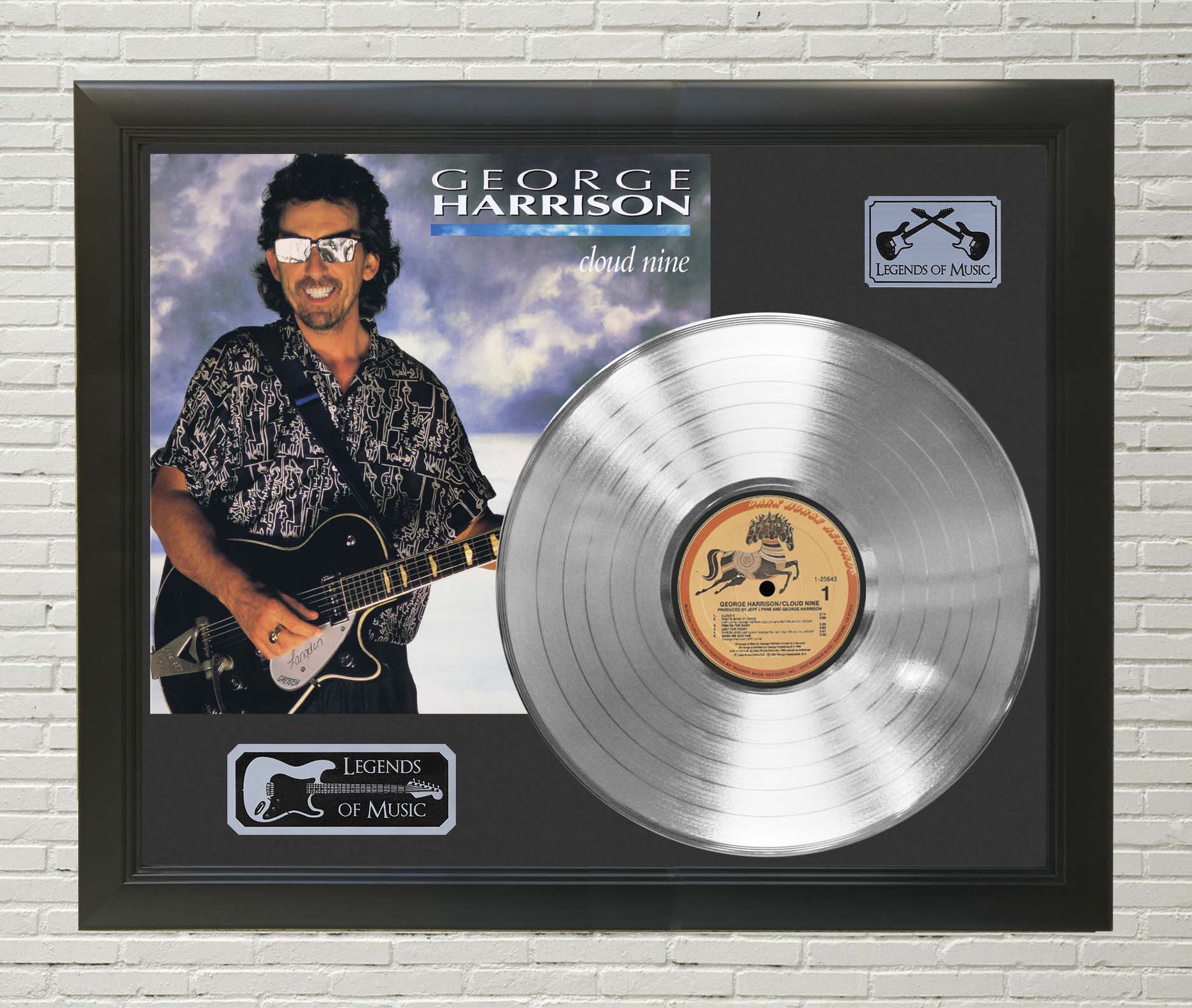 人気定番の ジョージ・ハリスン レコード LP４組(計６枚） シングル２ 