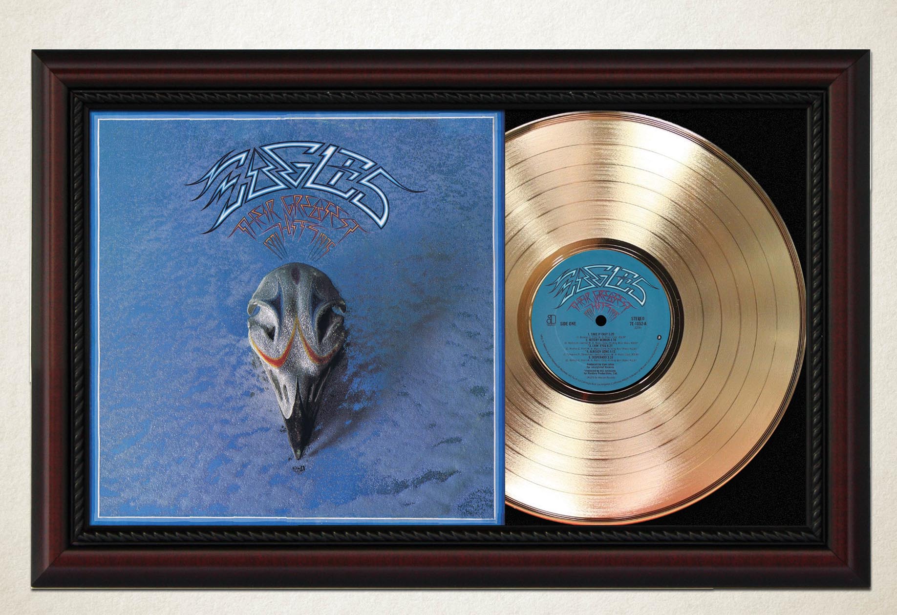 History Of The Eagles - Gold Record Outlet Album And Disc Collectible ...