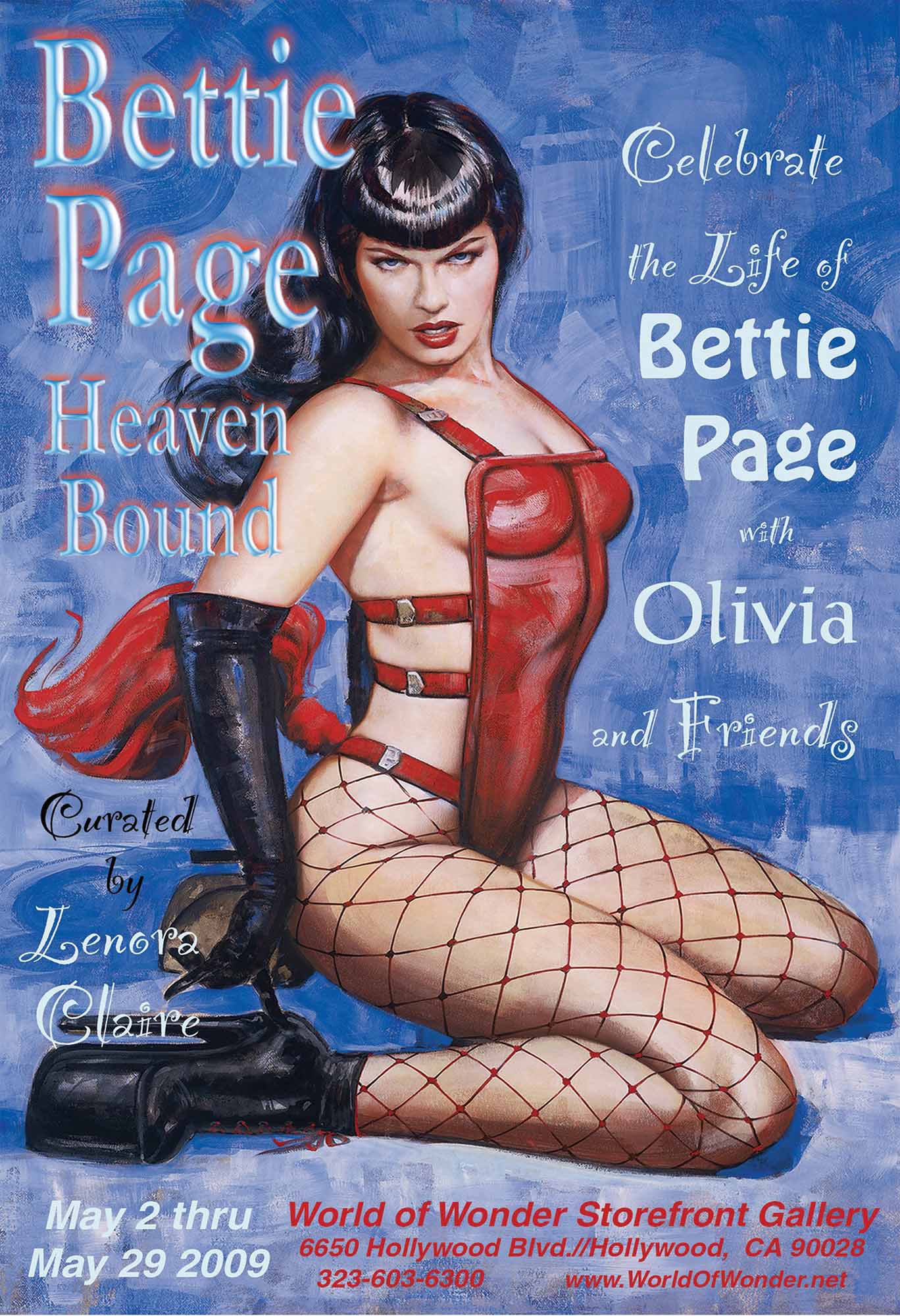 BETTIE PAGE MOVIE POSTER 2 Ltd Edition on Paper