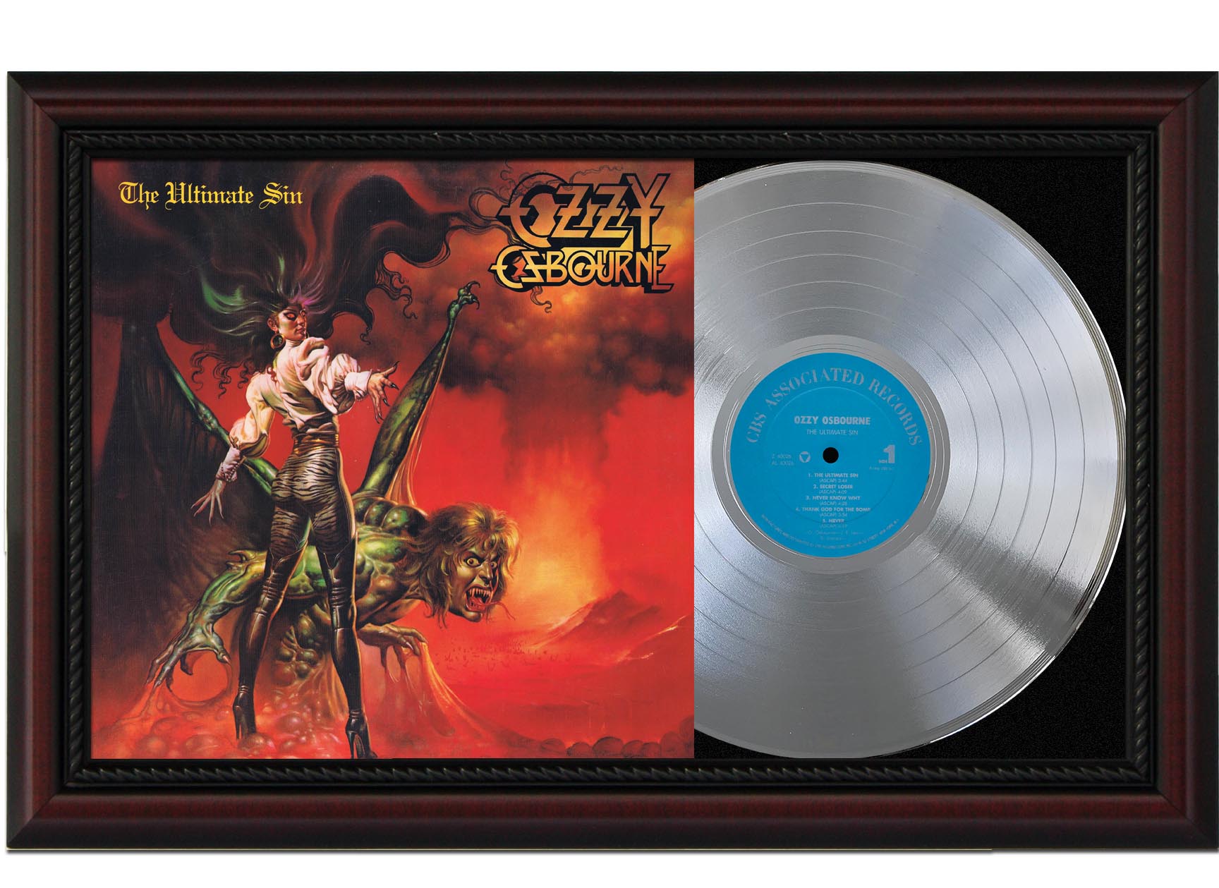 ジェイクEリーOzzy Osbourne ‎– The Ultimate Sin レコード - ポップス 