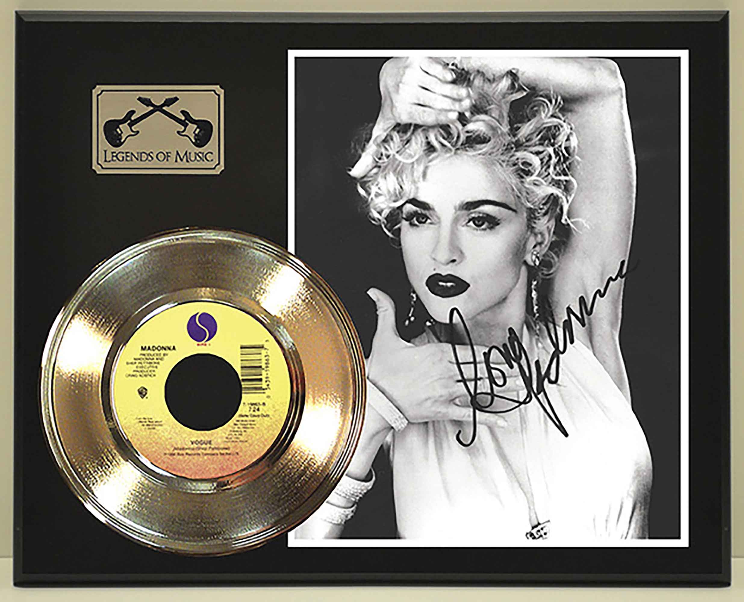 Madonna Unique Limited Edition Picture Disc CD Rare Collectible Music  Display - Gold Record Outlet Album and Disc Collectible Memorabilia