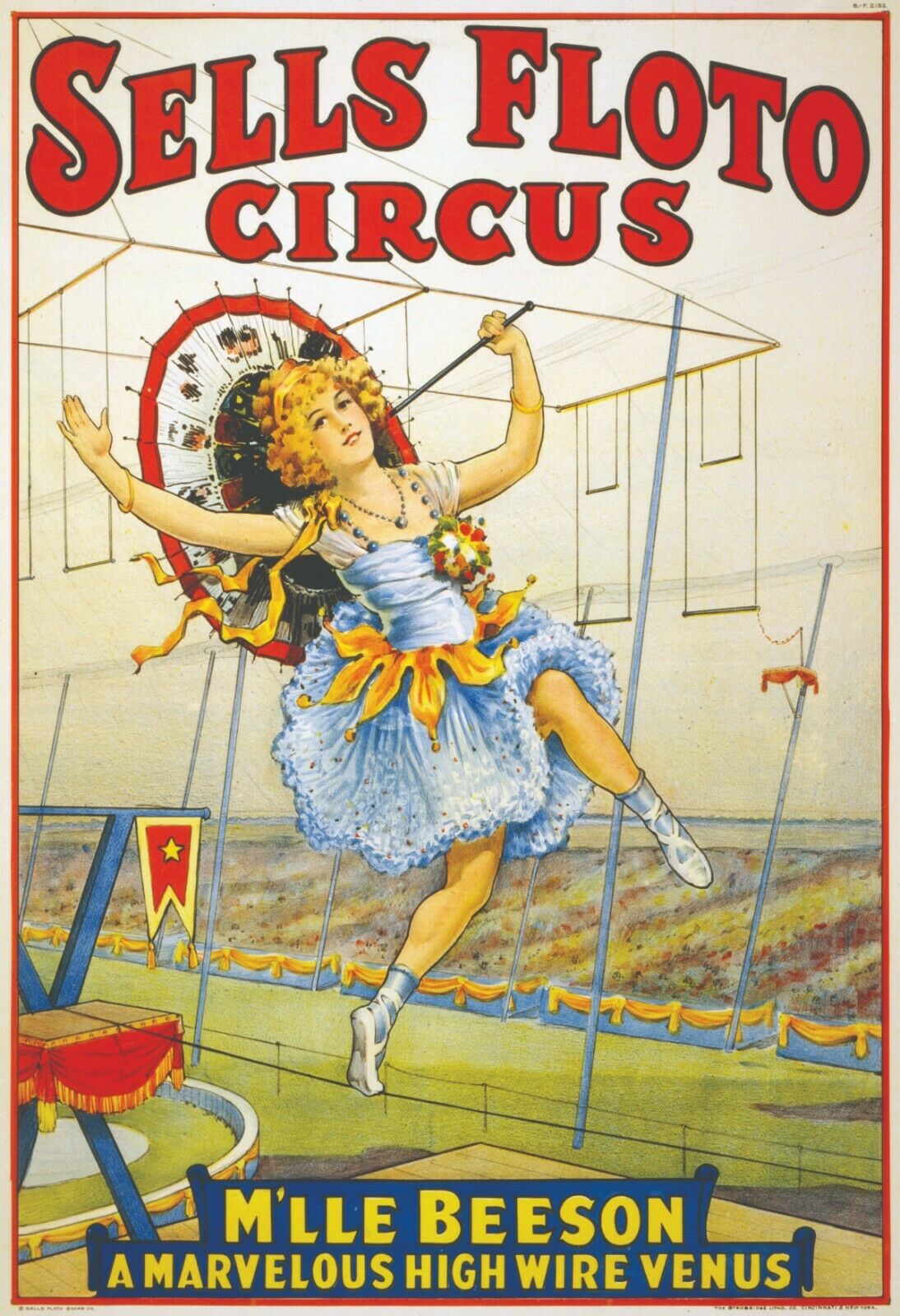 Clown vintage photo reproduction High quality 400 Side Shows Circus Posters 