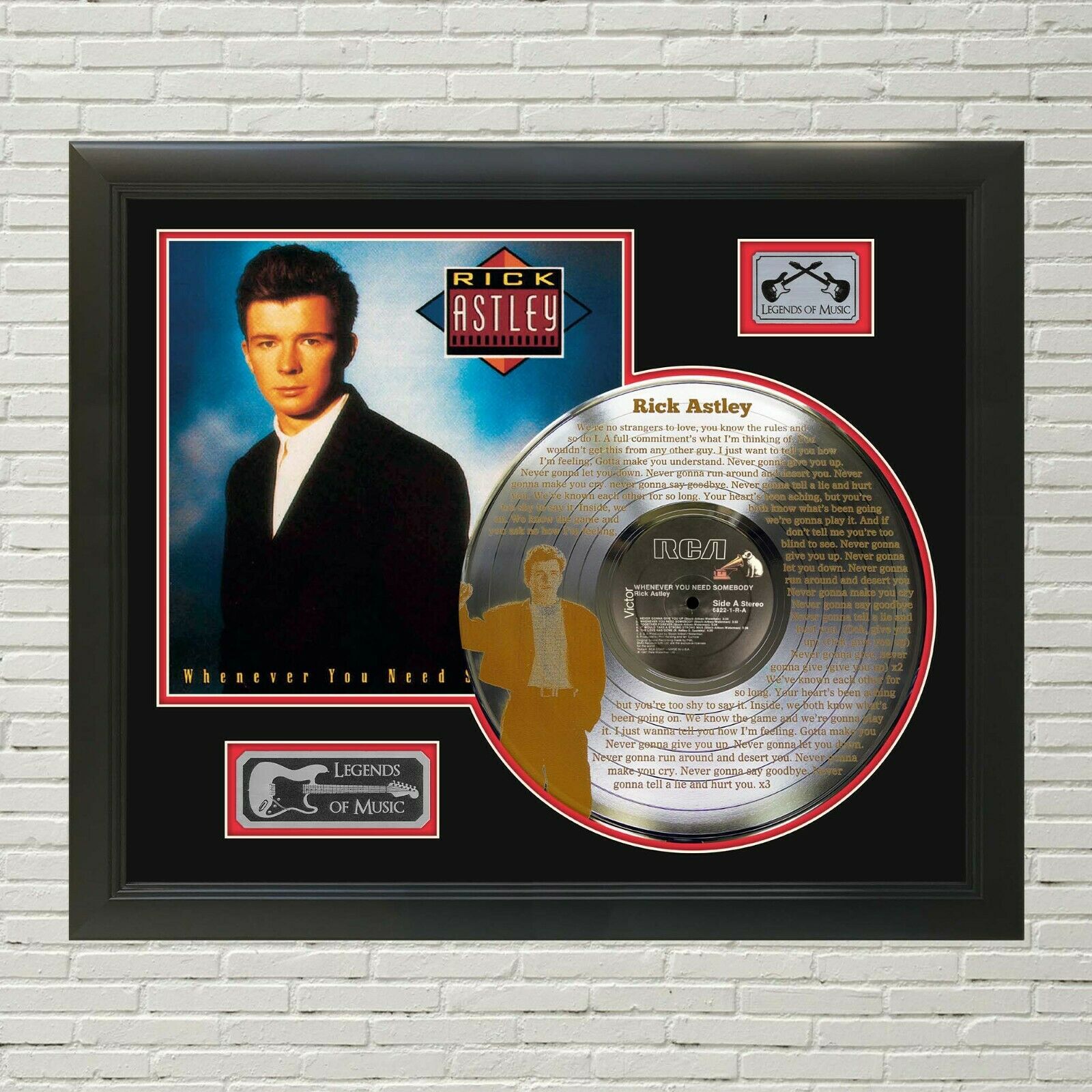 Rick Astley Framed Prints for Sale