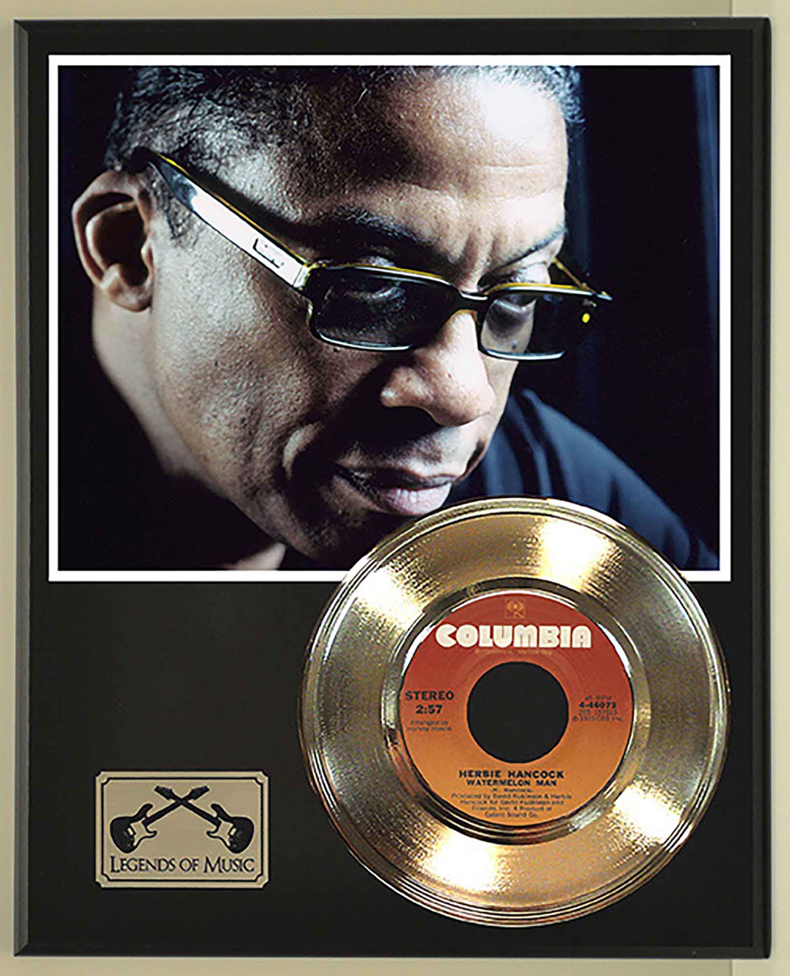 Herbie Hancock - Watermelon Man Gold 45 Record Ltd Edition Display Award  Quality
