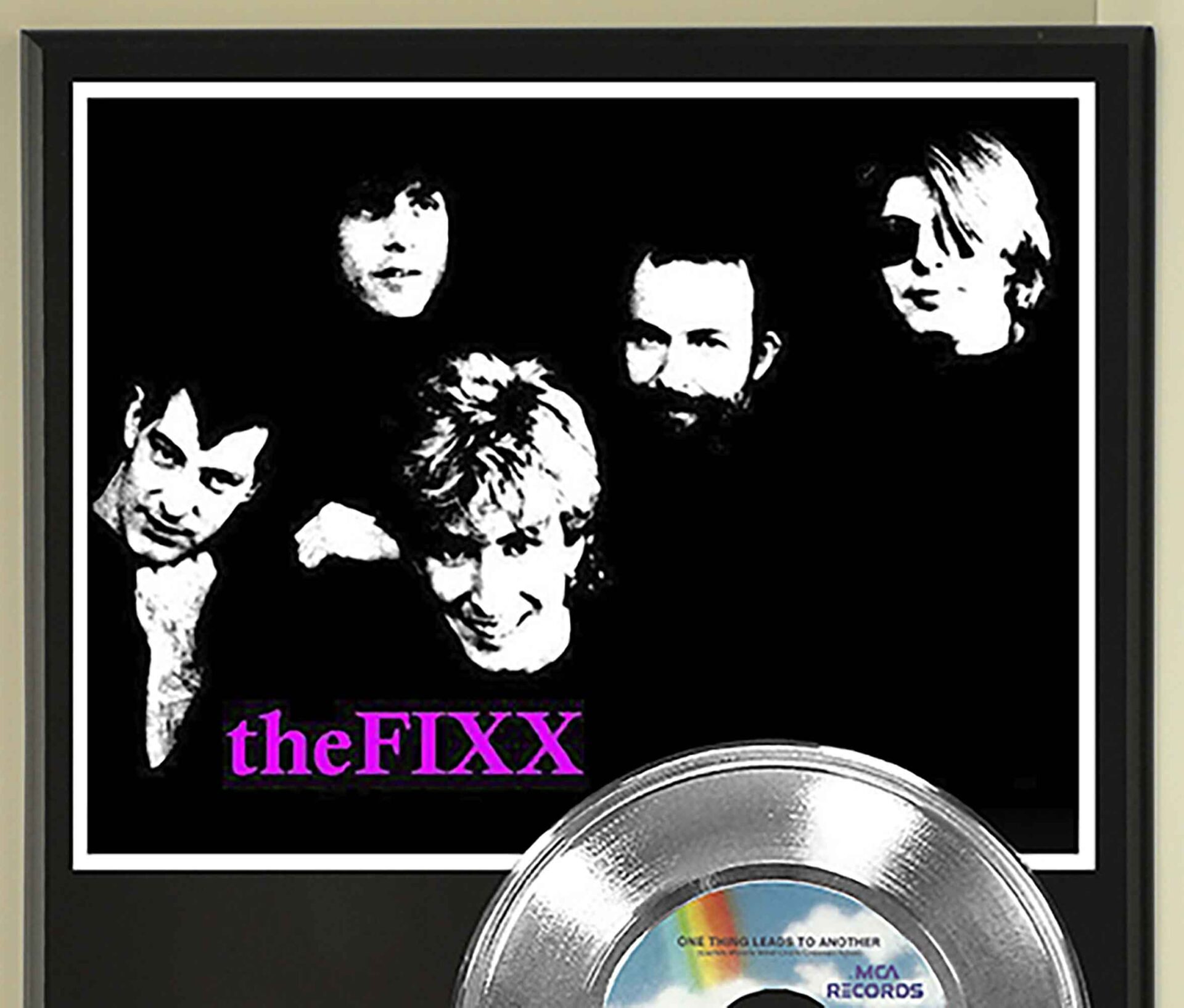 Fixx - One Thing Leads To Another Platinum 45 Record Ltd Edition ...