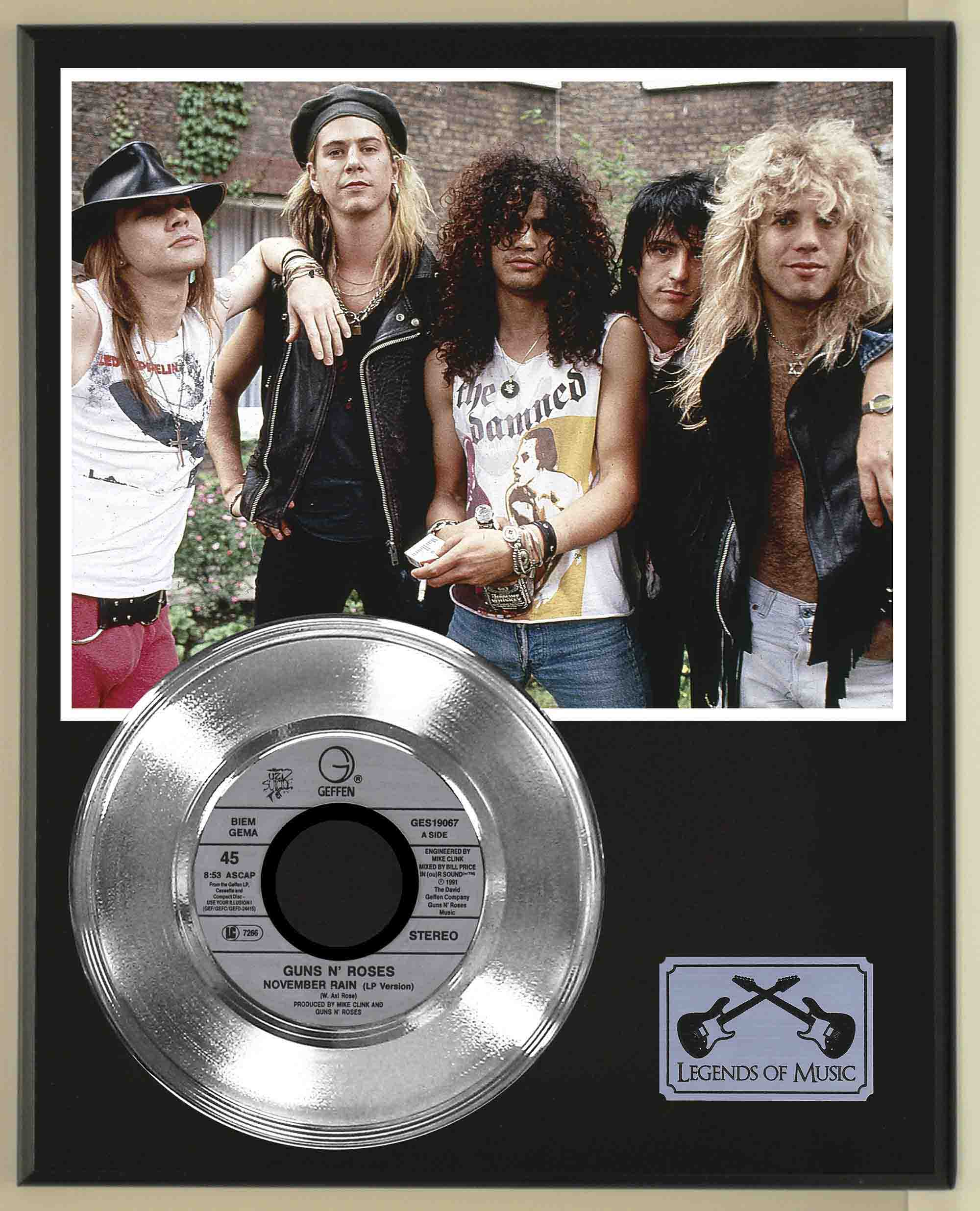Guns'n'Roses Plutinum Disc.額装品