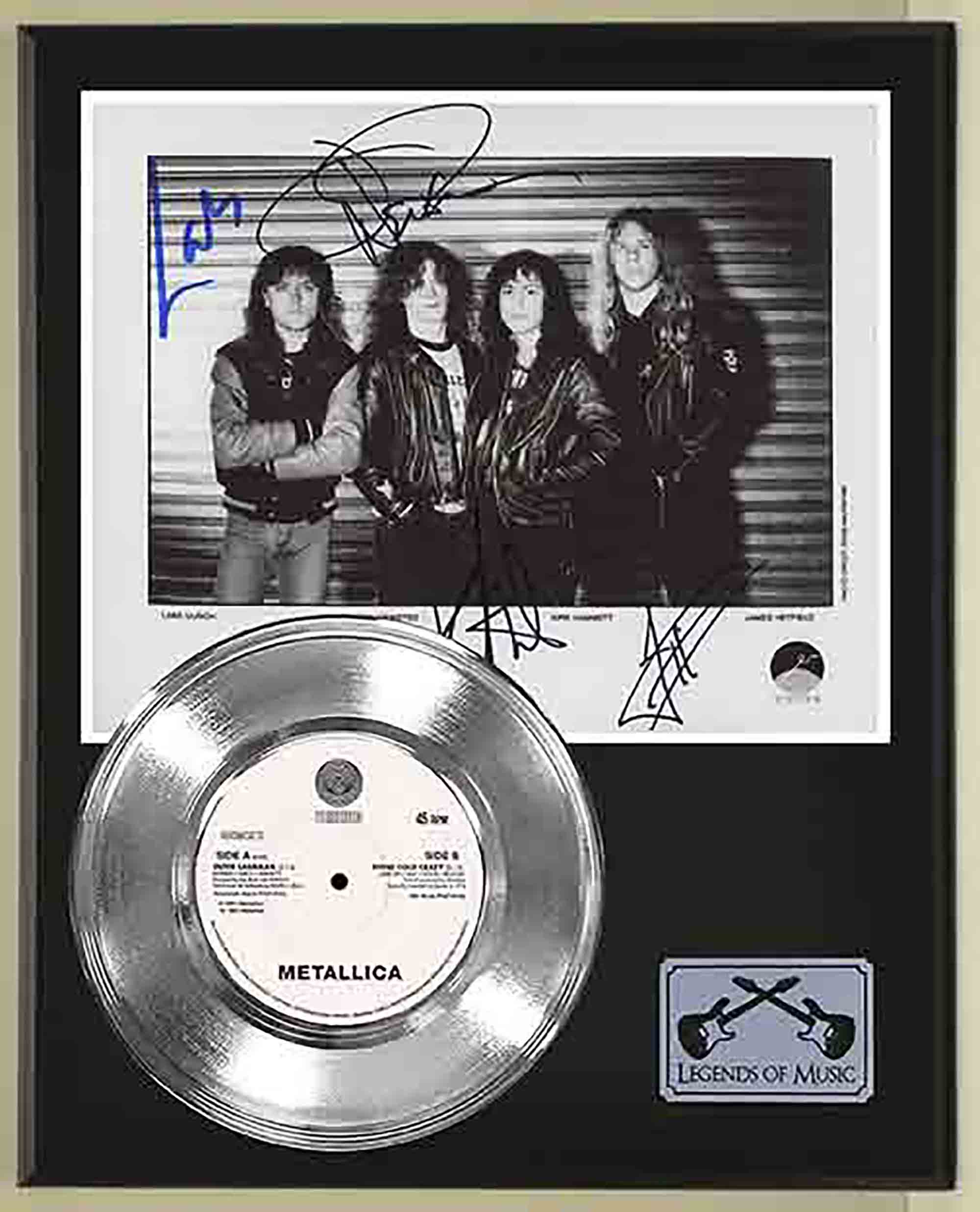 Metallica Limited Edition Records + display offers stands