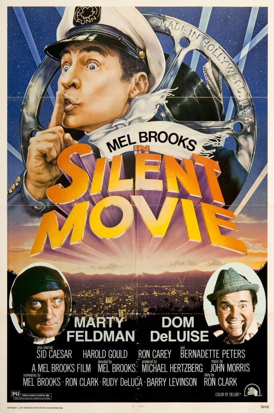 Silent Movie Mel Brooks Poster Ltd Edition Movie Reel ...