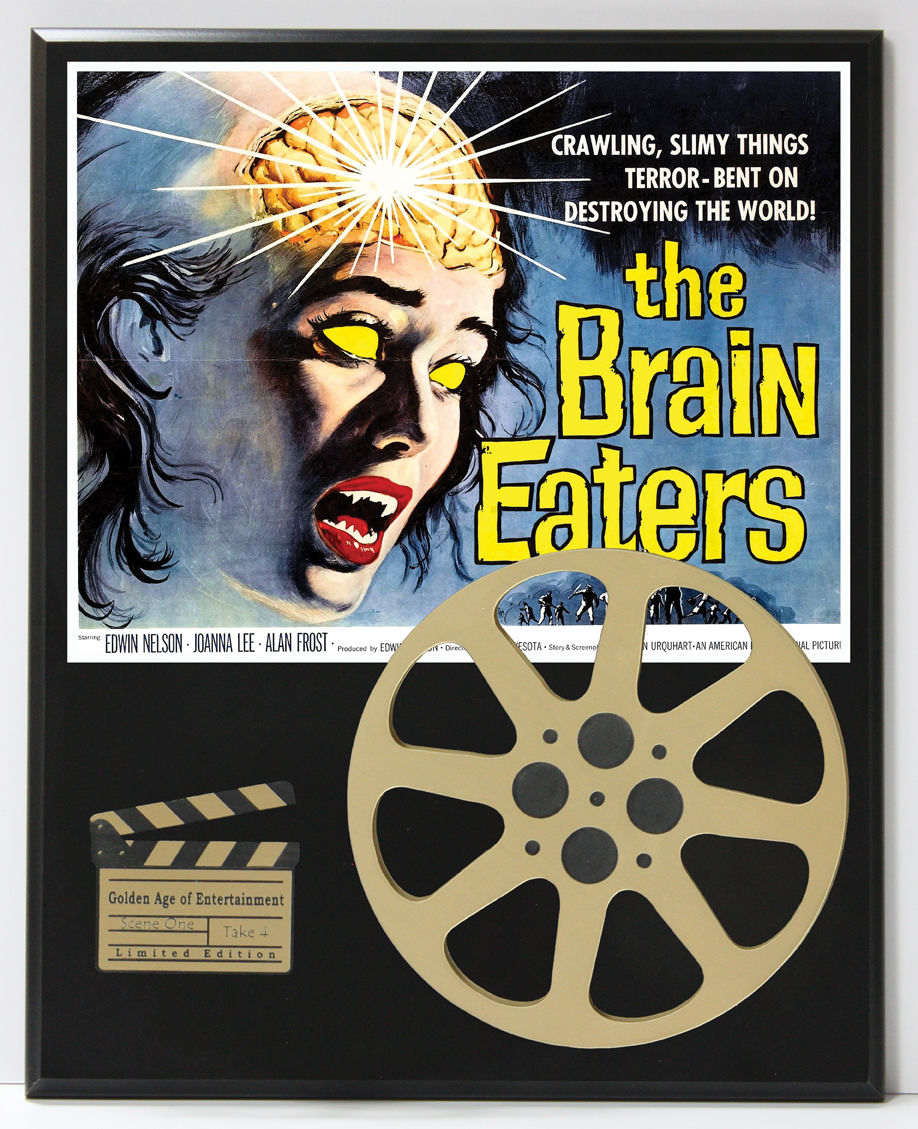 The Brain Eaters 1950s Campy Horror Film Limited Edition Movie