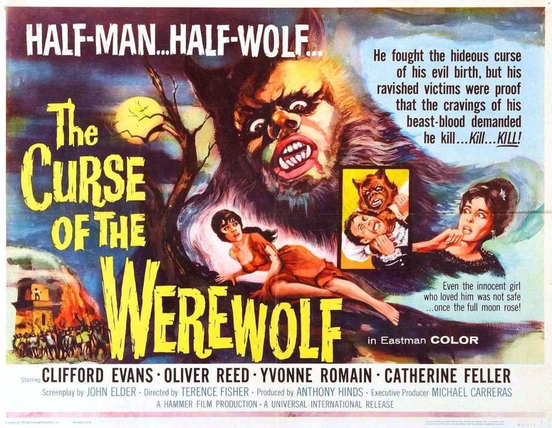 The Curse Of The Werewolf Oliver Reed Poster Limited Edition Movie Reel ...