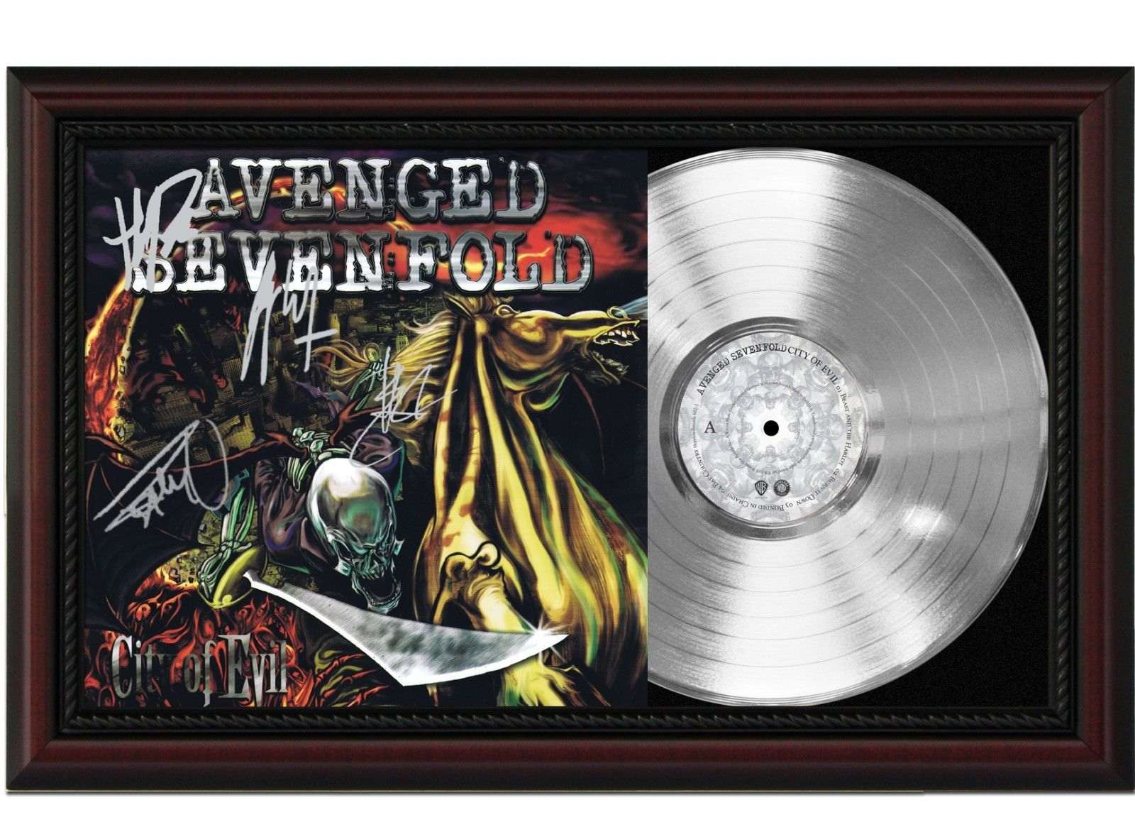 4 Avenged Sevenfold A7X City Of Evil Cd Cities Concert Tour Flyer 2005 2006