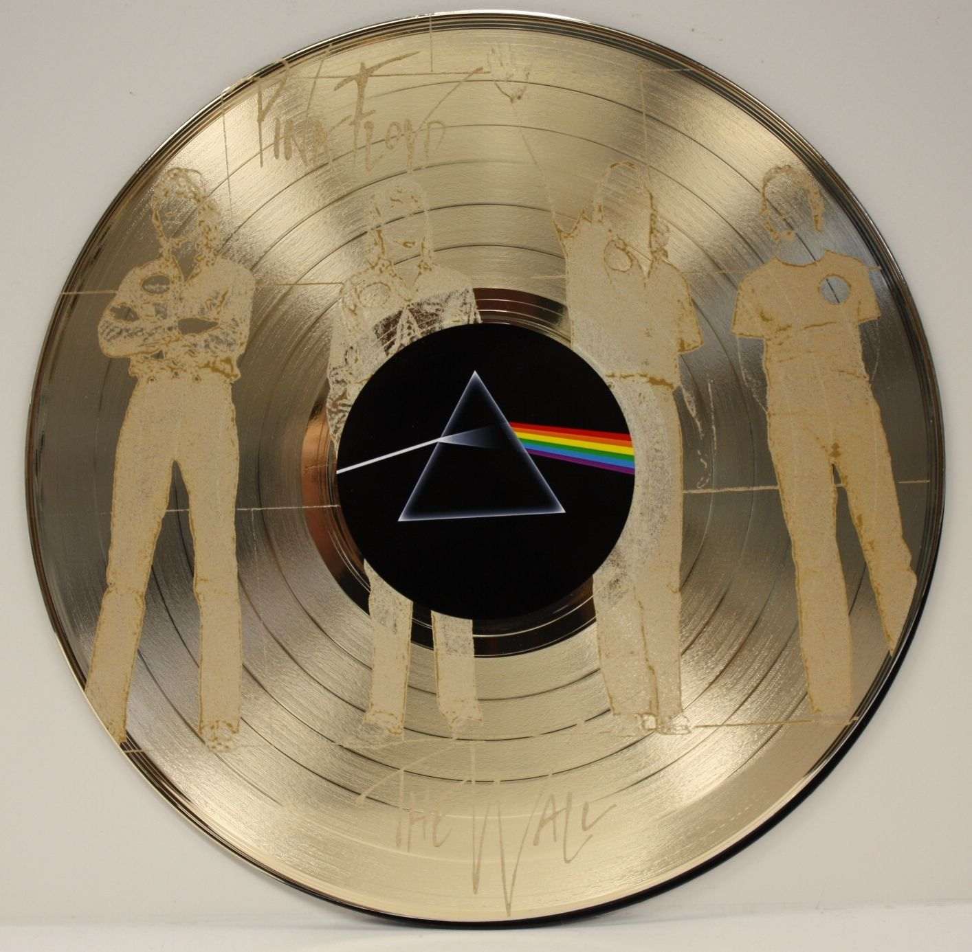 Pink Floyd Laser Etched Limited Edition 12 Gold LP Record Wall Display ...