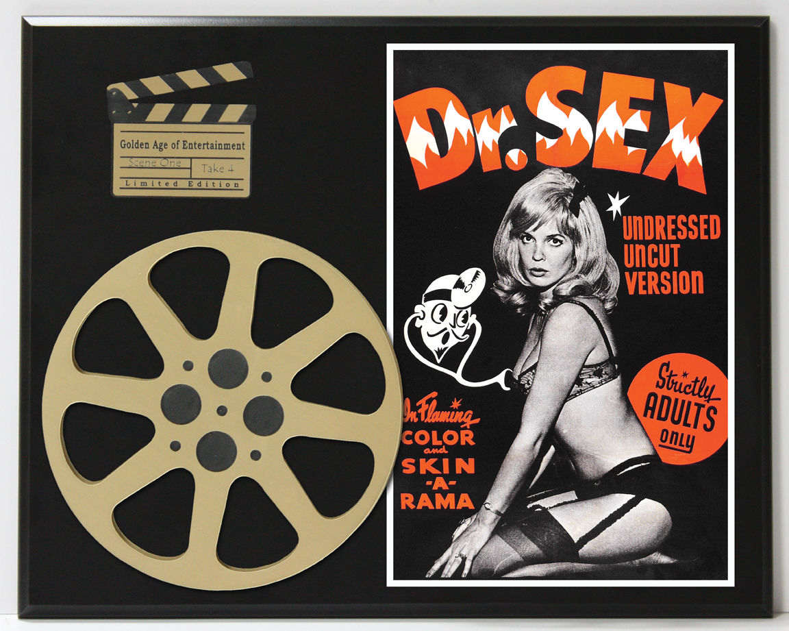 Dr. Sex Skin - A - Rama 1960s Limited Edition Movie Reel Display - Gold  Record Outlet Album and Disc Collectible Memorabilia