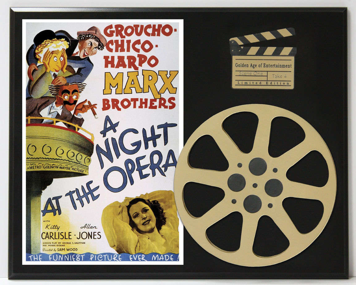 Marx Brothers Night At The Opera Groucho, Chico, Harpo Ltd Movie