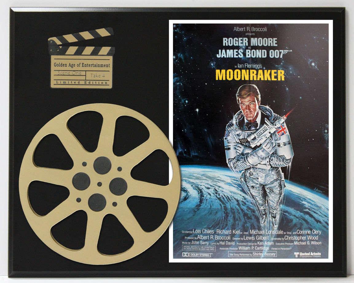 Moonraker Hang Glider Speedboat 007 James Bond Films 11-19 = 6 Spades 