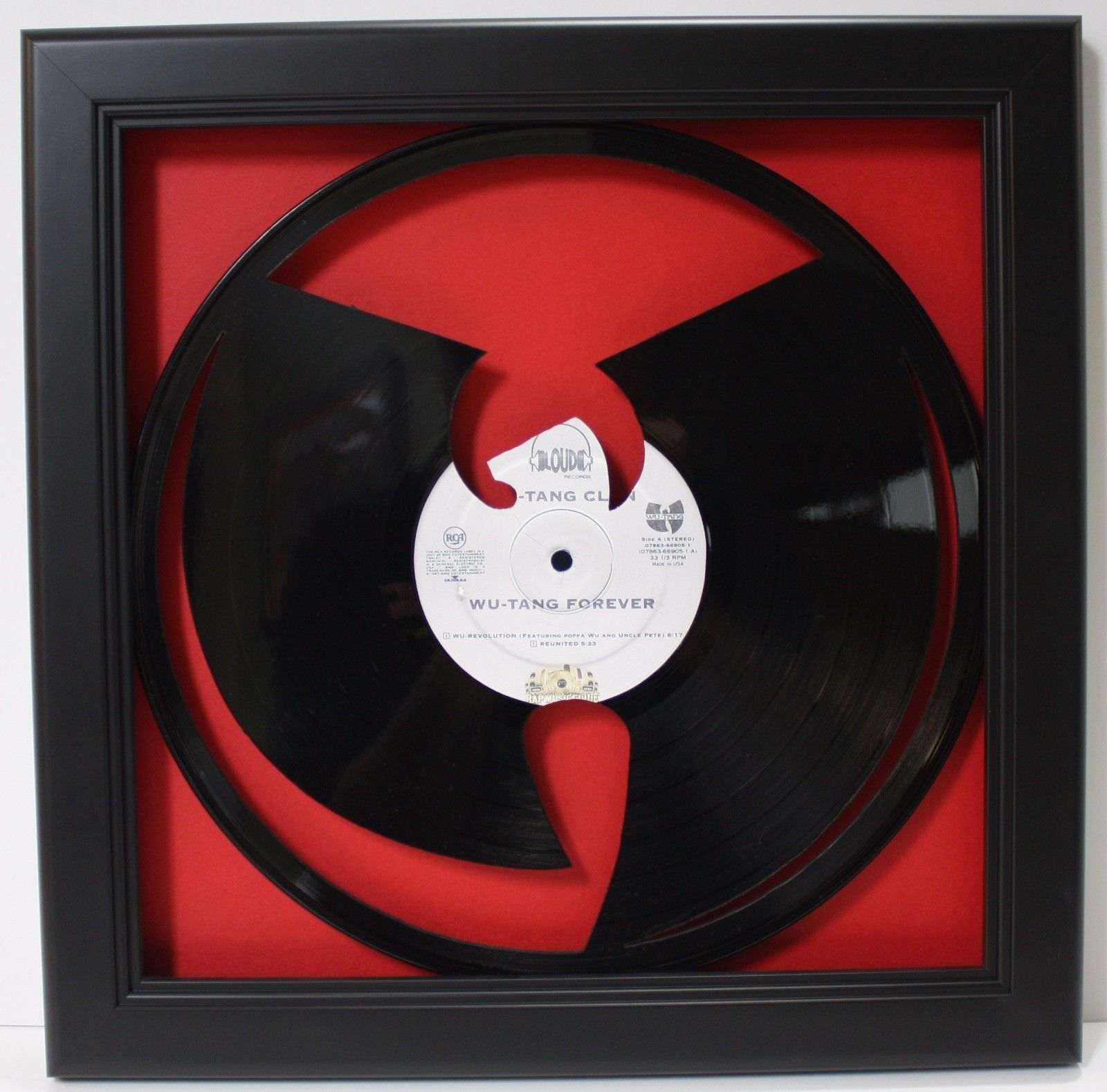 Wu-Tang Vinyl Record Art