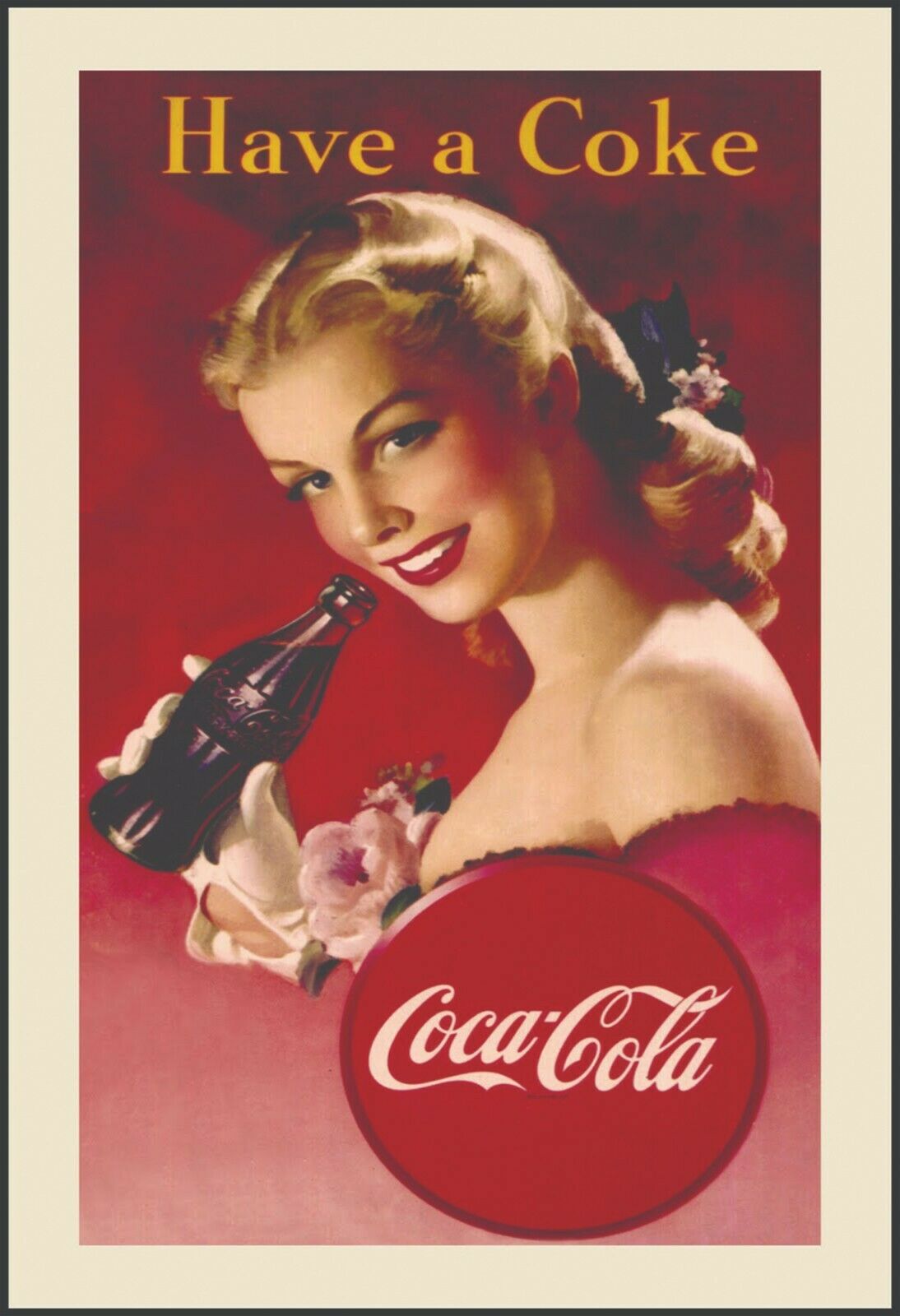 Vintage Soft Drink Ads reprint 8.50 x 11 inches photo 015 Coca Cola Pepsi 