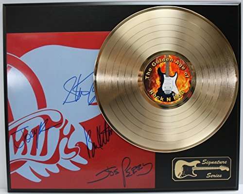 Aerosmith LP Gold Record Signature Series Limited Edition Display ...