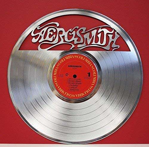 Aerosmith Platinum Laser Etched Limited Edition 12