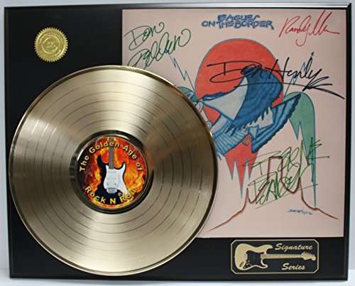 Eagles Gold LP Record Signature Series Limited Edition Display | Gold ...