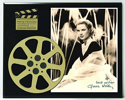 Grace Kelly Limited Edition Reproduction Autographed Movie Reel Display K1  - Gold Record Outlet Album and Disc Collectible Memorabilia