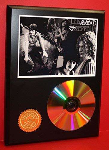 Led Zeppelin 24KT Cd/Disc Collectible Rare Award Quality Plaque - Gold  Record Outlet Album and Disc Collectible Memorabilia