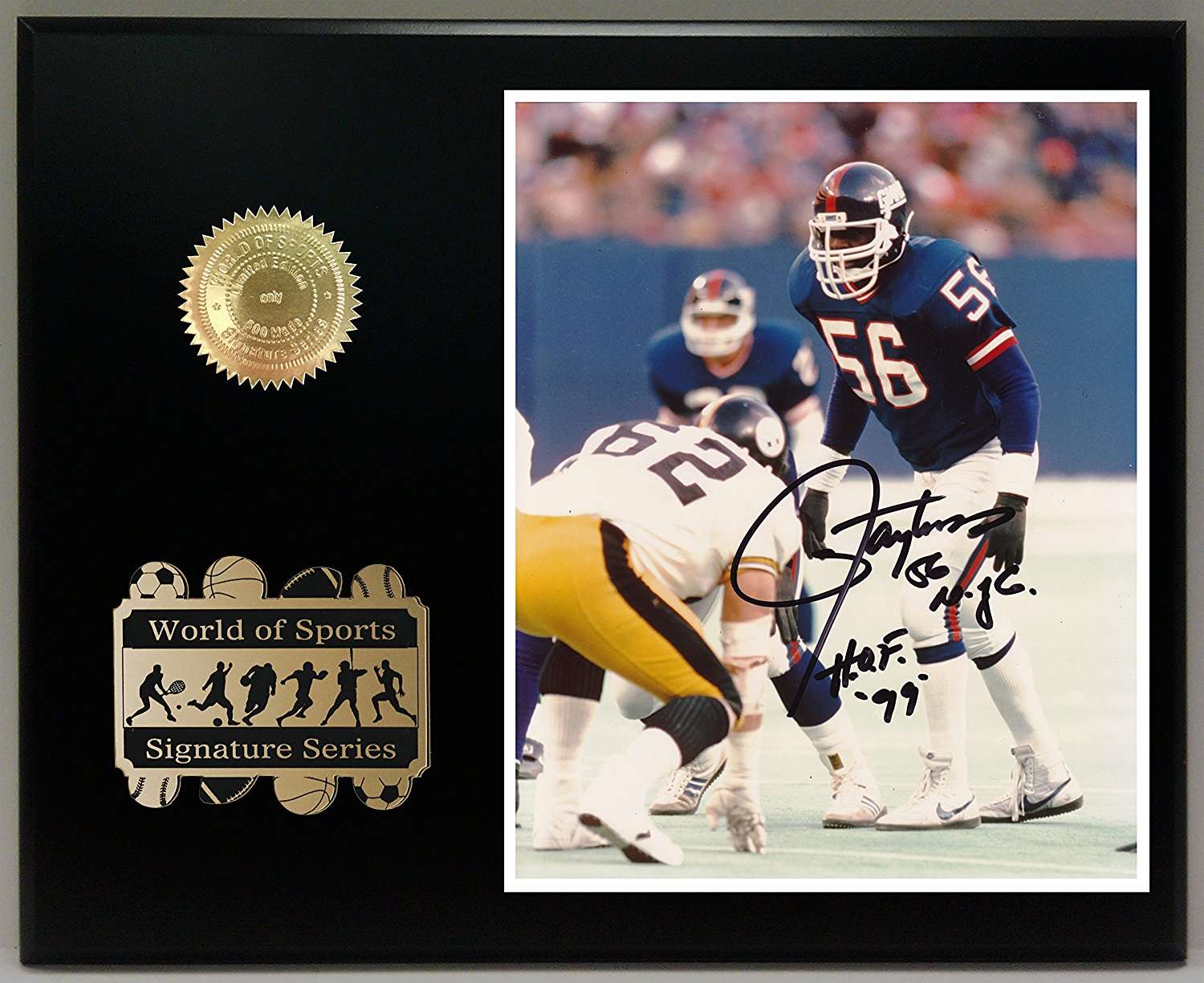 Signature Collectibles LAWRENCE TAYLOR AUTOGRAPHED HAND SIGNED