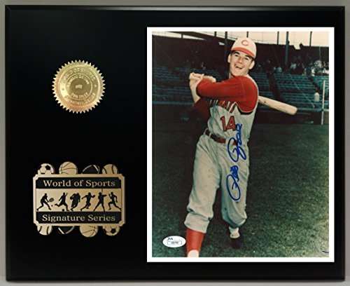 Pete Rose Baseball Reds Reproduction Signed Limited Edition Check Display -  Gold Record Outlet Album and Disc Collectible Memorabilia